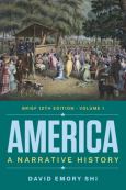 Image of America: Narrative History Brief Vol 1