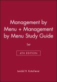 Image of Management By Menu Pkg