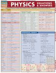 Image of Physics Equations & Answers