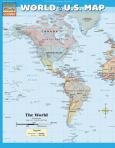 Image of World & Us Map