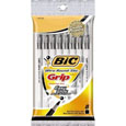 Pen Bic Round Stic Grip 8 Pack