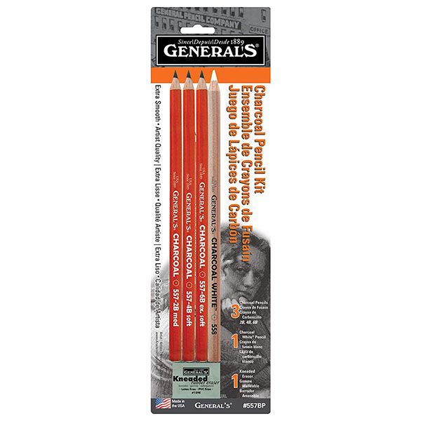 General's Charcoal Drawing Set (SKU 102541035000052)
