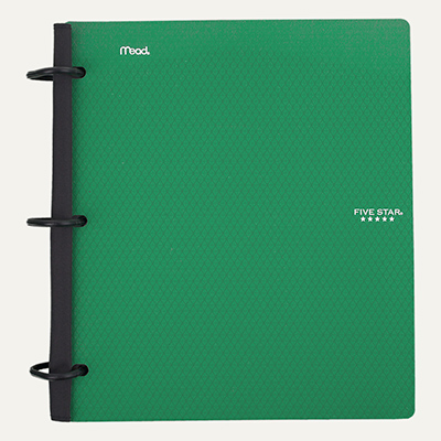 Five Star Flex Hybrid NoteBinder, 1 Inch Binder, Cobalt Blue