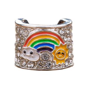 STETHOSCOPE CHARMS -  rainbow
