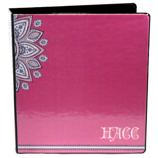 HACC Purple Design Binder (SKU 1669562742)