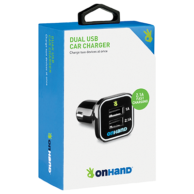 Onhand Dual USB-A Car Charger