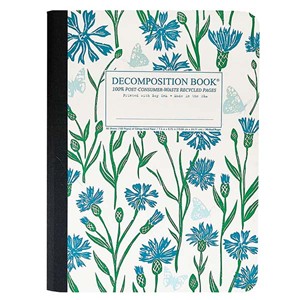 DECOMPOSITION LINED COMP BOOK -  cornflower