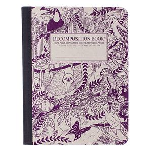 Image of DECOMPOSITION LINED COMP BOOK -  rainforest