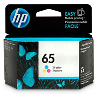 HP 65 Tri Color Ink Cartridge