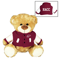 Bear With HACC Varsity Jacket