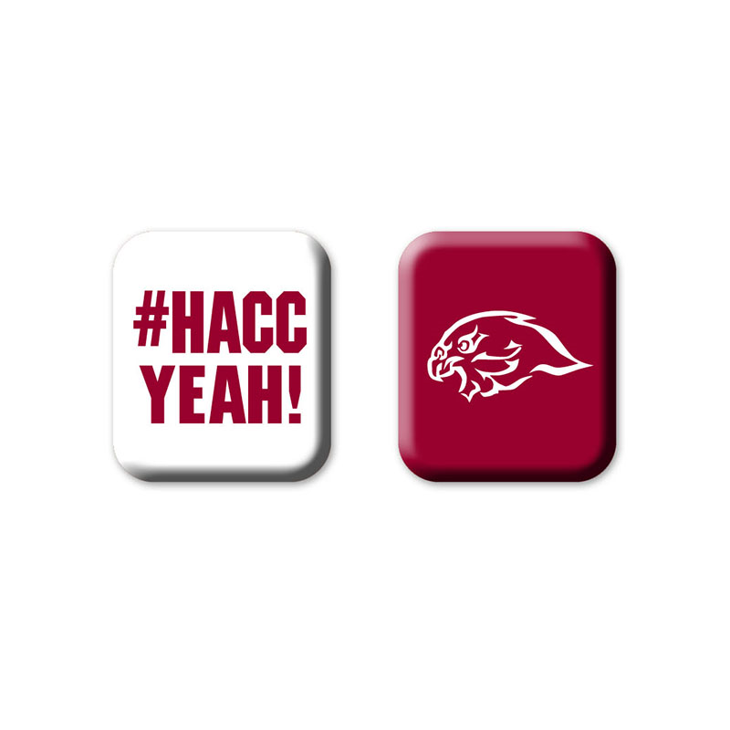 HACC Magnet 2 Pack HACC Yeah / Hawkhead (SKU 167325514000006)