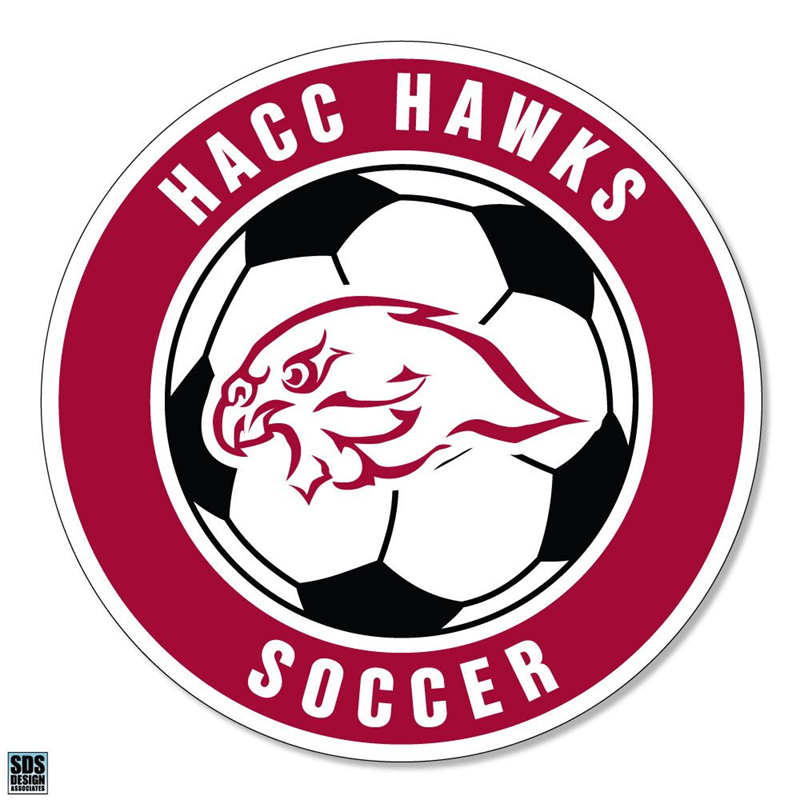 HACC Decal Soccer