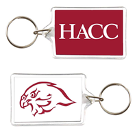 HACC Hawk Acrylic Keychain