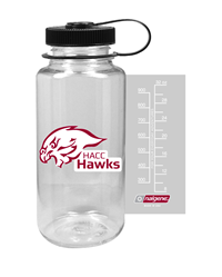 HACC Hawks Nalgene Tritan Widemouth Water Bottle