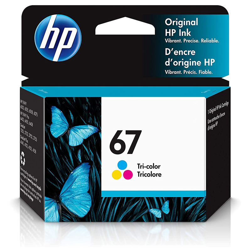 HP 67 Tri Color Ink Cartridge (SKU 167820205000016)