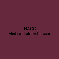 HACC MEDICAL LAB TECH UNISEX 3 POCKET SCRUB TOP