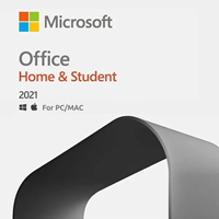 Ms Office Home & Student 2021 Software Card