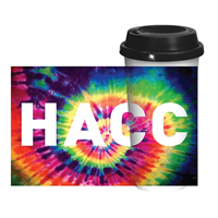 HACC Tie Dye Travel Tumbler