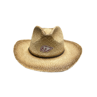 HACC Hawkhead Straw Cowboy Hat
