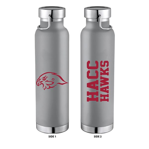 HACC Hawks Stainless Steel Water Bottle