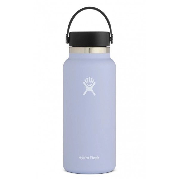 Hydro Flask 40 oz. Wide Mouth Bottle with Flex Straw Cap, Agave