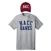 HACC Hawks Tee / HACC Cap Combo
