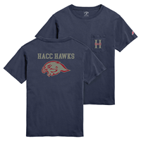 HACC Pocket Tee W/ Hawkhead Back
