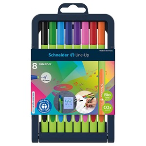 LINE-UP FINELINER PEN PACK -  multi