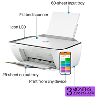 HP DESKJET 2855E ALL IN ONE PRINTER -  1
