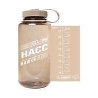 HACC NALGENE HAWKS EST 1964 WATER BOTTLE -  mocha