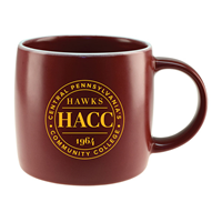 Image of HACC CPCC HAWKS 1964 CIMARRON COFFEE MUG -  crimson