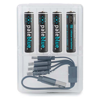 Image of PALEBLUE RECHARGEABLE LITHIUM ION BATTERY 4 PACKS -  1