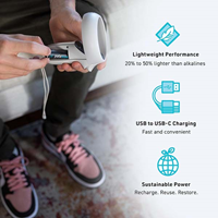 Image of PALEBLUE RECHARGEABLE LITHIUM ION BATTERY 4 PACKS -  4