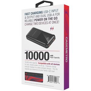 Image of CASE METRO 10K mAh DUAL BATTERY/CHARGER -  1