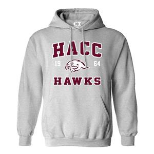 Image of HACC Hawks Hawkhead 1964 Pullover Hoodie