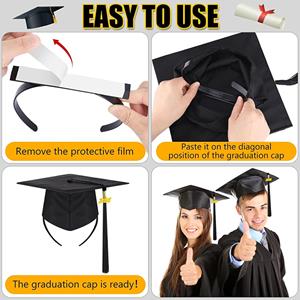 Image of GRAD CAP HEADBAND INSERT -  2