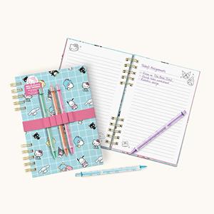 Image of HARPER NOTEBOOK & PEN SET - 4 (SKU: 168870085000122) Image of HARPER NOTEBOOK & PEN SET - 4