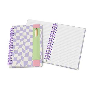 Image of OLIVER NOTEBOOK WITH PEN POCKET - 5 (SKU: 168870535000122) Image of OLIVER NOTEBOOK WITH PEN POCKET - 5