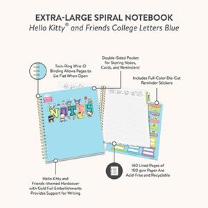 Image of HELLO KITTY XL NOTEBOOK - 4 (SKU: 168875965000122) Image of HELLO KITTY XL NOTEBOOK - 4