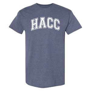 Image of HACC ARCHED TEE -  navy