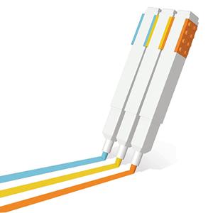 Image of LEGO® HIGHLIGHTER 3 PACK - 1 (SKU: 168905965000121) Image of LEGO® HIGHLIGHTER 3 PACK - 1