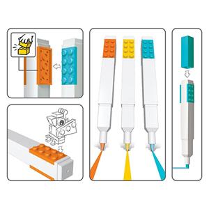 Image of LEGO® HIGHLIGHTER 3 PACK - 2 (SKU: 168905965000121) Image of LEGO® HIGHLIGHTER 3 PACK - 2