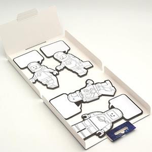 Image of LEGO® STICKY NOTES-COLORING - 3 (SKU: 168909925000121) Image of LEGO® STICKY NOTES-COLORING - 3