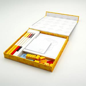 Image of LEGO® STATIONERY CREATIVITY SET WITH BULDING TOYS - 3 (SKU: 168910295000121) Image of LEGO® STATIONERY CREATIVITY SET WITH BULDING TOYS - 3