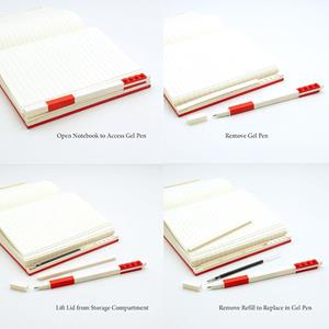 Image of LEGO® LOCKING NOTEBOOK WITH GEL PEN - 3 (SKU: 168914945000121) Image of LEGO® LOCKING NOTEBOOK WITH GEL PEN - 3