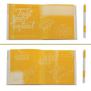 Image of LEGO® LOCKING NOTEBOOK WITH GEL PEN - 4 (SKU: 168914945000121) Image of LEGO® LOCKING NOTEBOOK WITH GEL PEN - 4