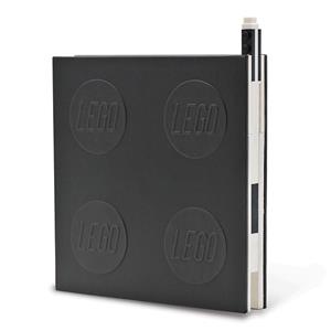 Image of LEGO® LOCKING NOTEBOOK WITH GEL PEN - black (SKU: 168914945000121) Image of LEGO® LOCKING NOTEBOOK WITH GEL PEN - black