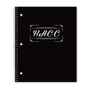 Image of HACC SPIRAL NOTEBOOK ONE SUBJECT -  1