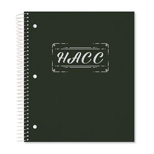 Image of HACC Spiral Notebook Three Subject