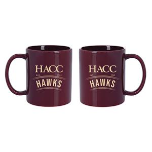 HACC HAWKS EST 1964 CERAMIC MUG -  1